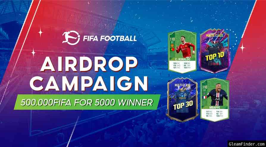 AIRDROP CAMPAIGN FIFA FOOTBALL