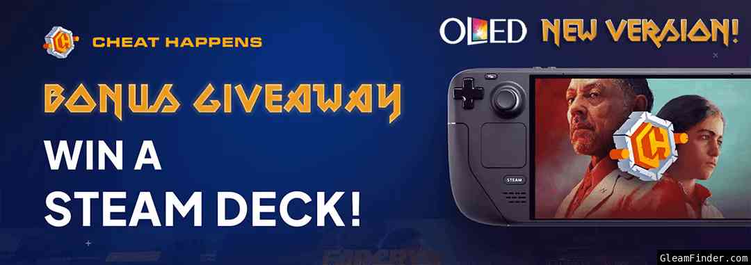 Cheat Happens STEAM DECK OLED Giveaway
