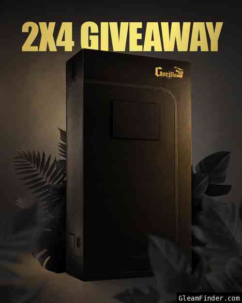 Gorilla Grow Tent 2x4 Giveaway