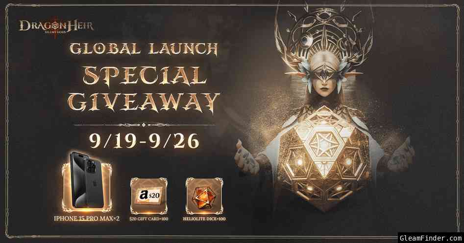 Global Launch Special Giveaway