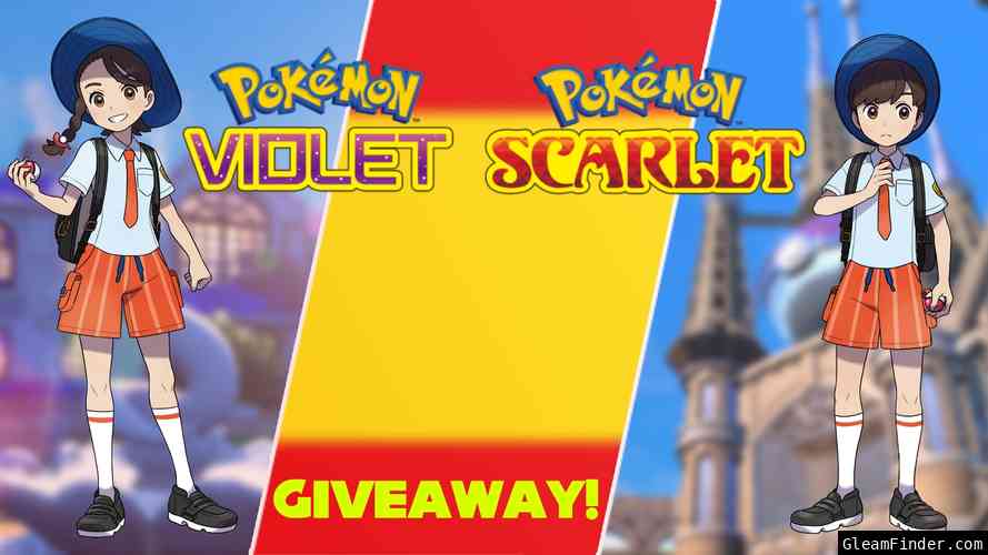 Pokemon Scarlet and Violet Giveaway!