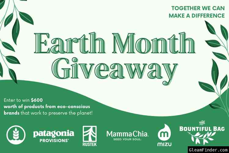 Earth Month Giveaway 2024
