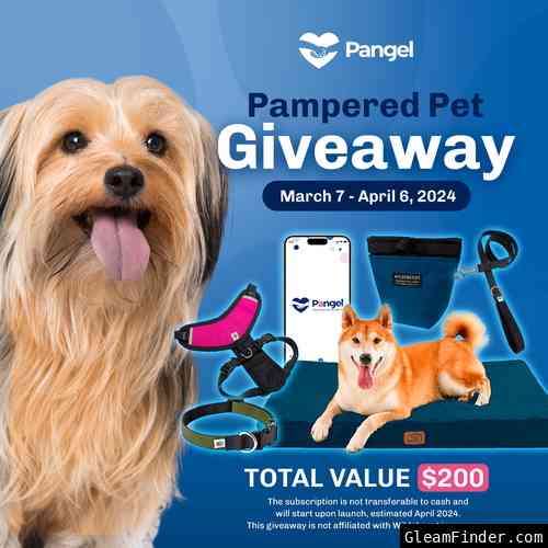 Pangel™ Pampered Pet Giveaway