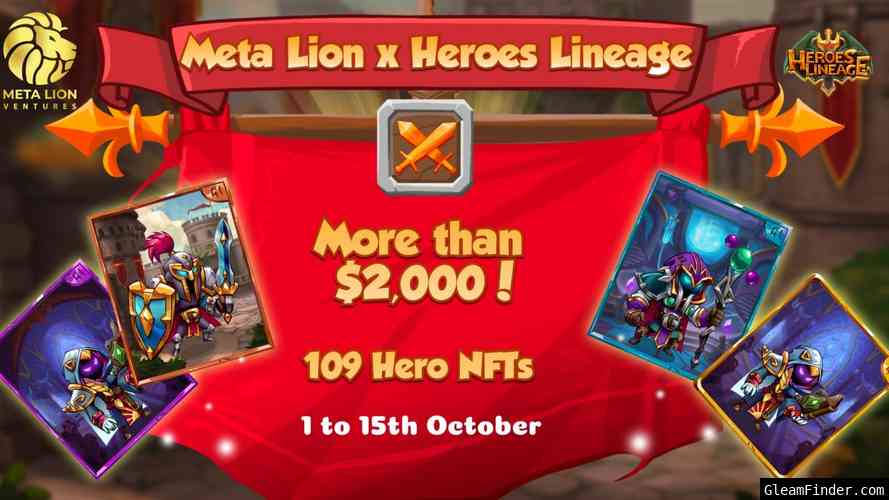 Meta Lion Ventures X Heroes Lineage