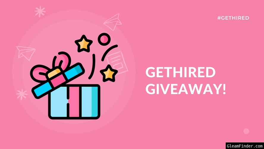 GetHired GiveAway!