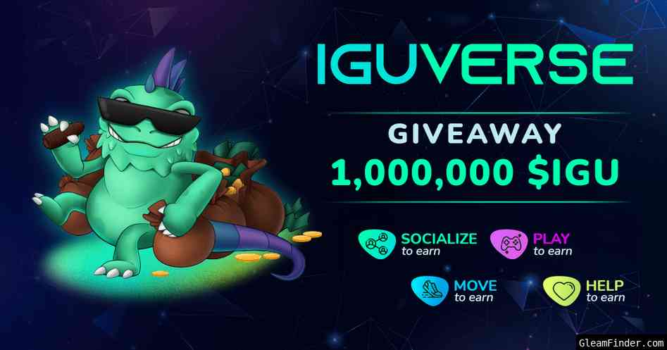1,000,000 $IGU GIVEAWAY (100,000 USD)