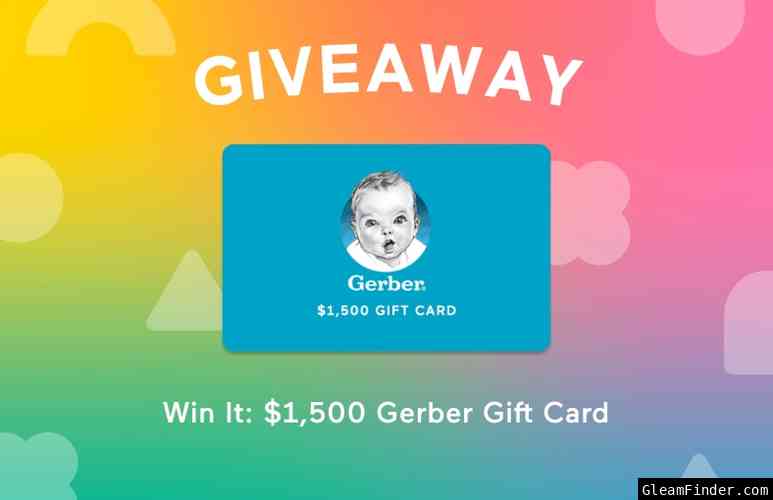 Win $1,500 to spend at Gerber!