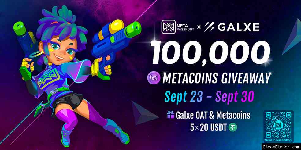 MetaPassport X Galxe 100,000 Giveaway