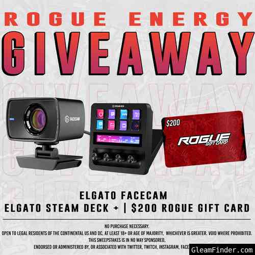 Rogue Energy Epic Streamer Giveaway