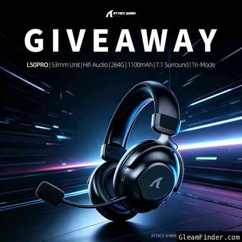 ATTACK SHARK Weekly Giveaway - Week 25 of 2026