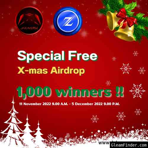 JAKAVERSE Xmas Special Free Airdrop Event!
