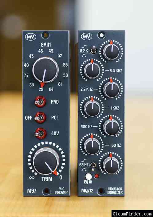 Mesanovic M97 Mic Pre and MQ712 EQ Giveaway