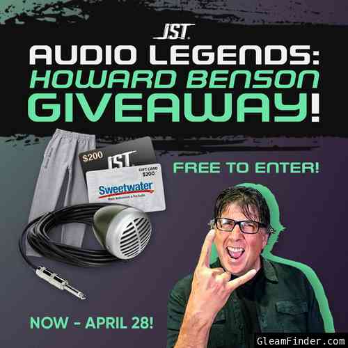 JST Audio Legends: Howard Benson Giveaway