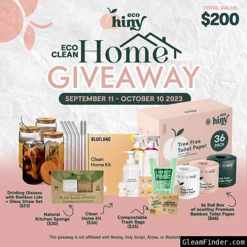 ecoHiny Eco-Clean Home Giveaway