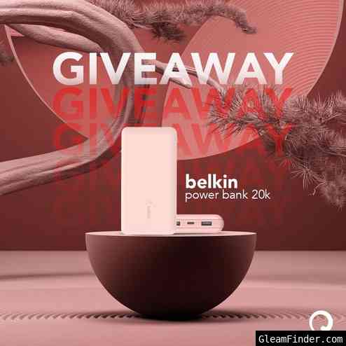 Belkin 20k PowerBank Giveaway
