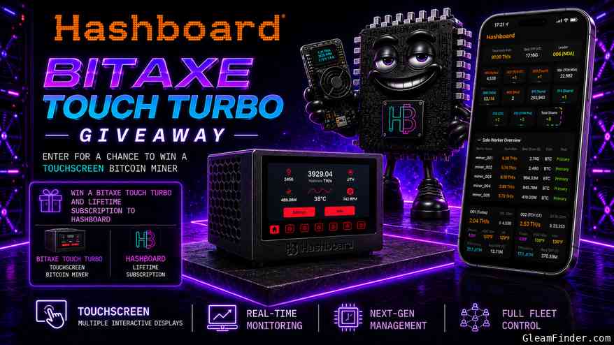Win a Touch Turbo from Hashboard