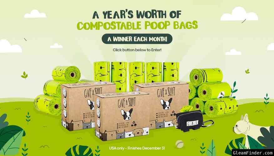 One Year Of Compostable Poop Bags 2024