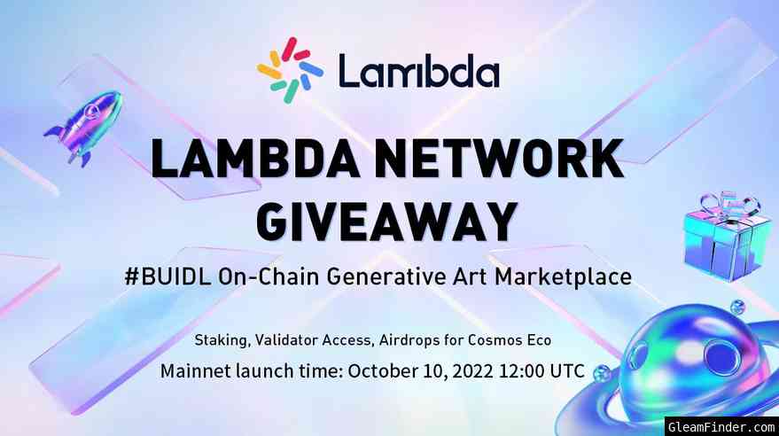 Lambda Airdrop Giveaway