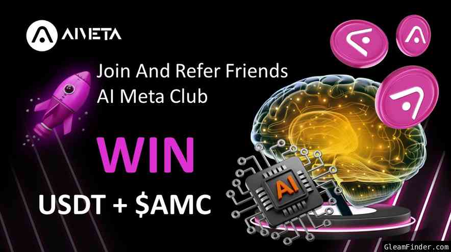 Join And Refer Friends Win USDT + AMC Tokens!