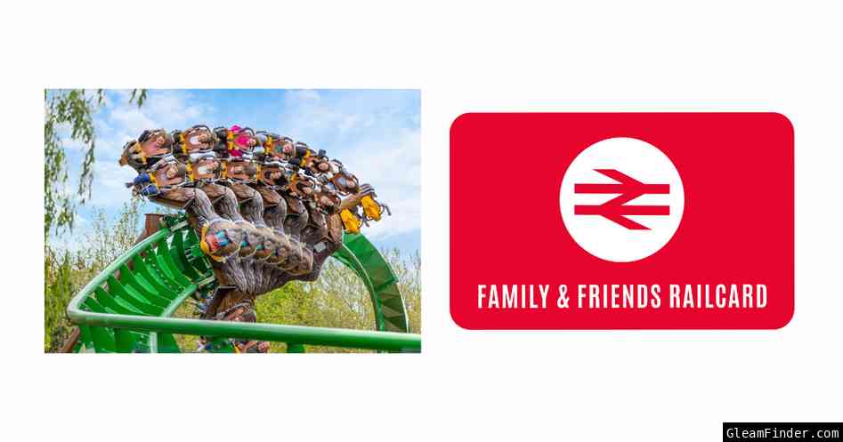 WIN! Family ticket to Chessington World of Adventures - plus a Friends & Family Railcard 