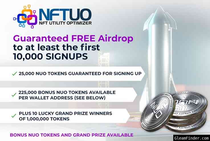 NFTUO Airdrop Giveaway