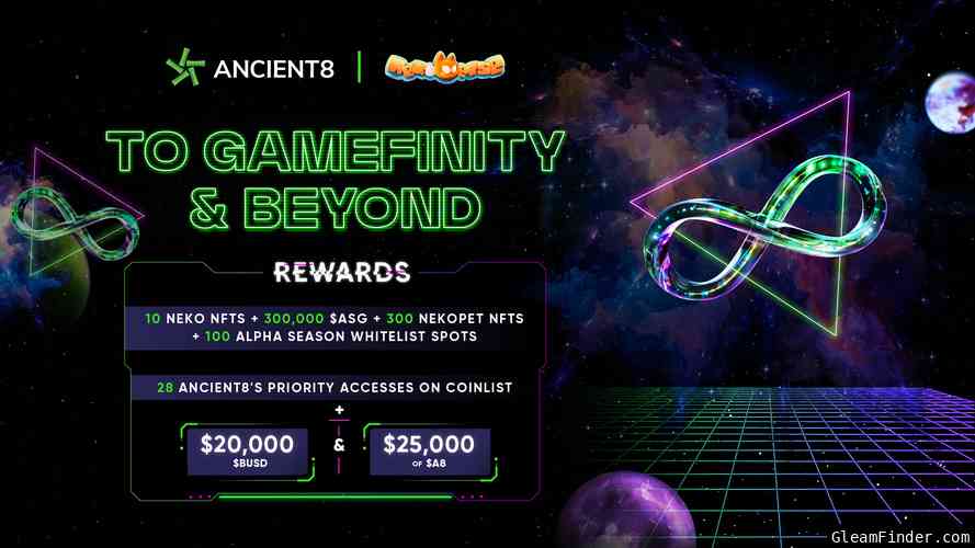 Nekoverse X Ancient8: To Gamefinity and Beyond