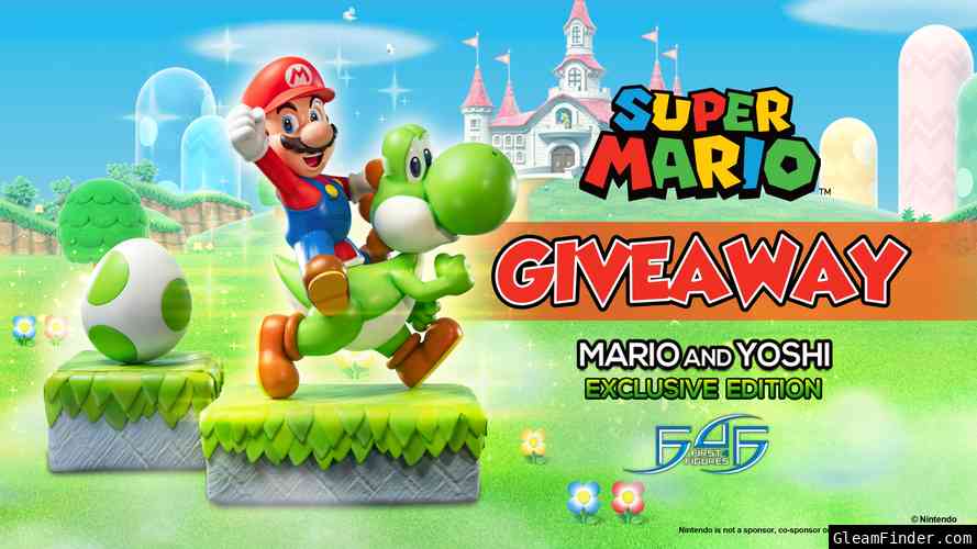 Super Mario – Mario and Yoshi Giveaway