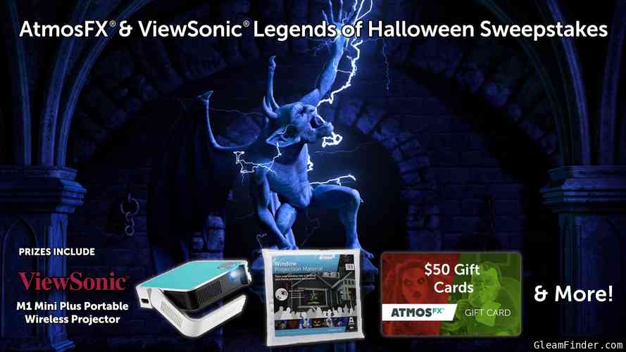 ViewSonic® & AtmosFX® Legends of Halloween Sweepstakes