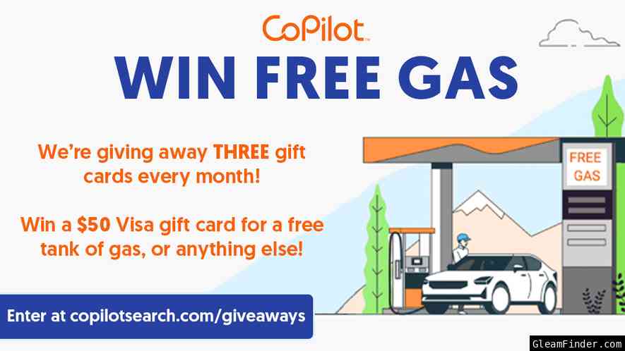 CoPilot – Gas Card Giveaway