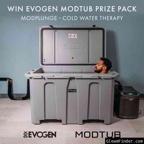 Win a FREE Cold Plunge Tub + Evogen Products & Gear
