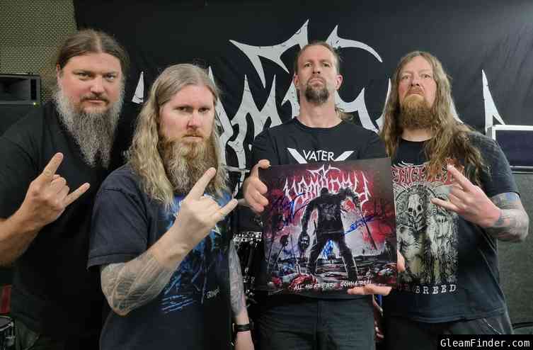 Vomitory Signed Vinyl Giveaway