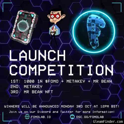 Fomo Lab Launch Competition
