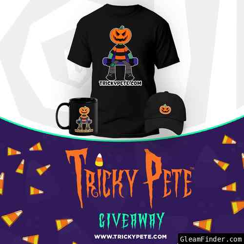 Win a Free Tricky Pete Gift Bag (Shirt, Hat, and Mug)