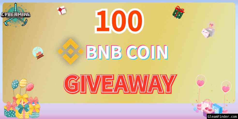 Cybermine Finance 100 BNB Giveaway