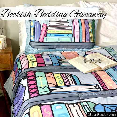 Storiarts Bookish Bedding Giveaway