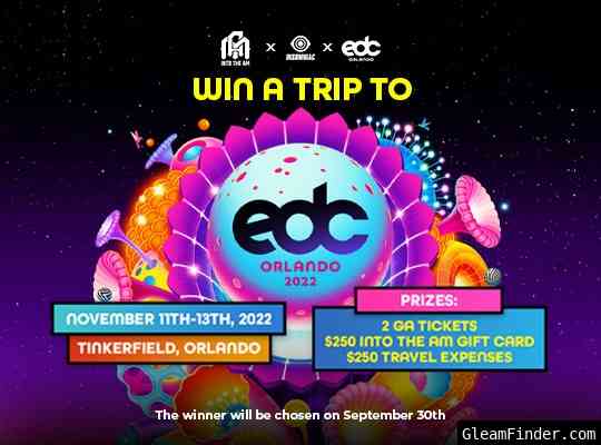 INTO THE AM EDC Orlando 2022 Giveaway
