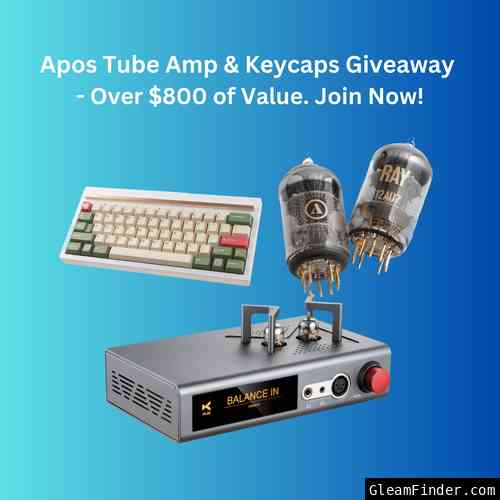 Apos Tube Amp & Keycaps Giveaway