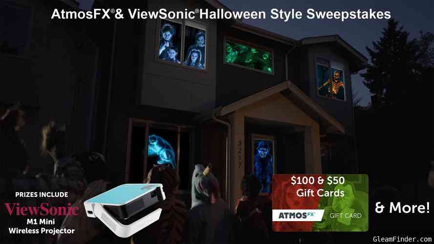 AtmosFX® & ViewSonic® Halloween Style Sweepstakes