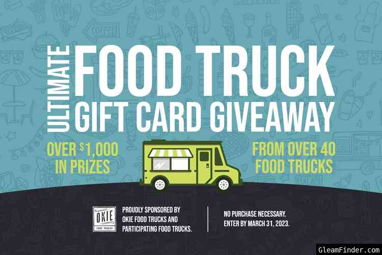 Ultimate Food Truck Gift Card Giveaway