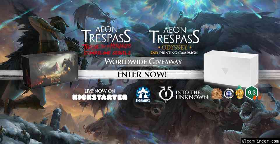 Aeon Trespass: Odyssey Second Printing | Official Giveaway
