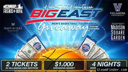 HomeSweetHomesites.com Big East Men's Basketball Tournamet 2024 Giveaway