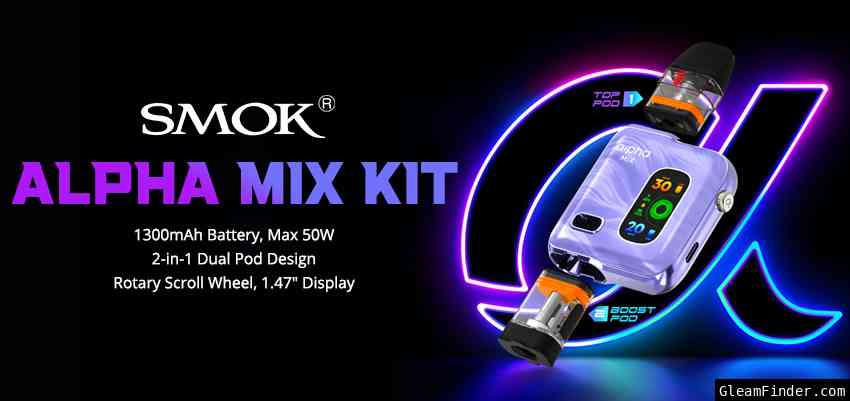 Sourcemore x SMOK Alpha Mix Pod Kit Giveaway