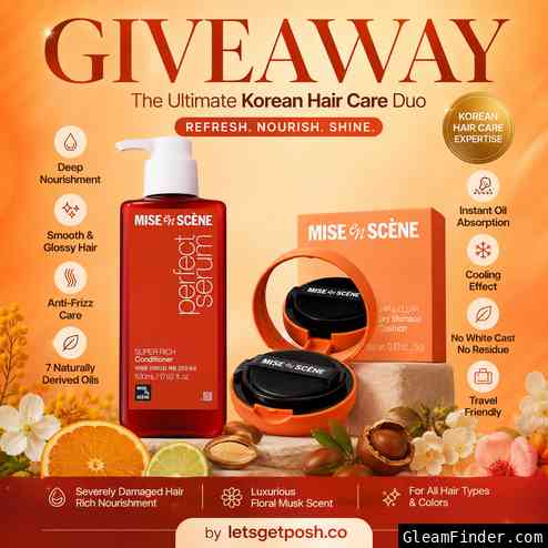 ✨ Giveaway: Mise En Scène Korean Hair Revival Bundle ✨