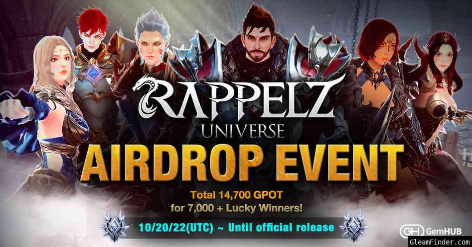 Rappelz Universe Pre-Register Airdrop Event