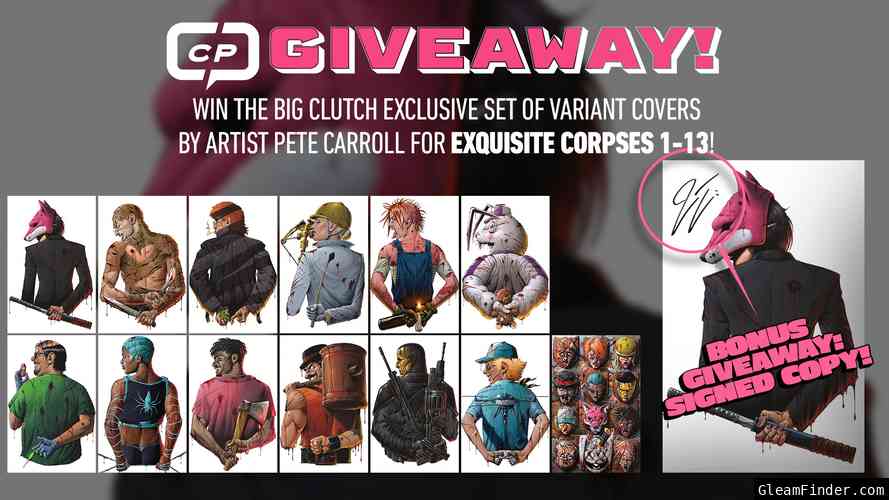 CovrPrice Member Appreciation Giveaway! EXQUISITE CORPSES Variant Set!