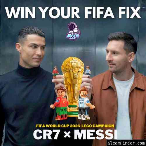 ⚽️🏆 FIFA World Cup Trophy Lego – Enter Now!