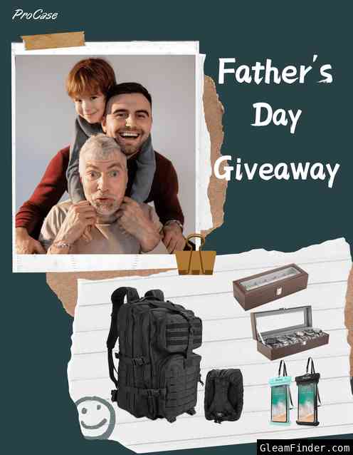5.24-6.12 2023 Father's Day Giveaway