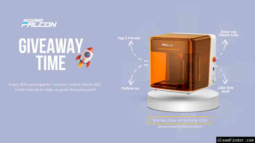 Subscribe to Win! Falcon A1C Pre-Launch Giveaway