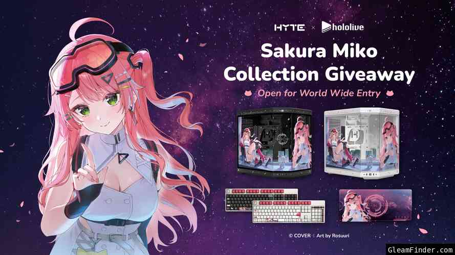 HYTE Sakura Miko Collection Giveaway!