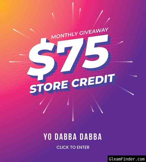 $75.00 Store Credit Giveaway!